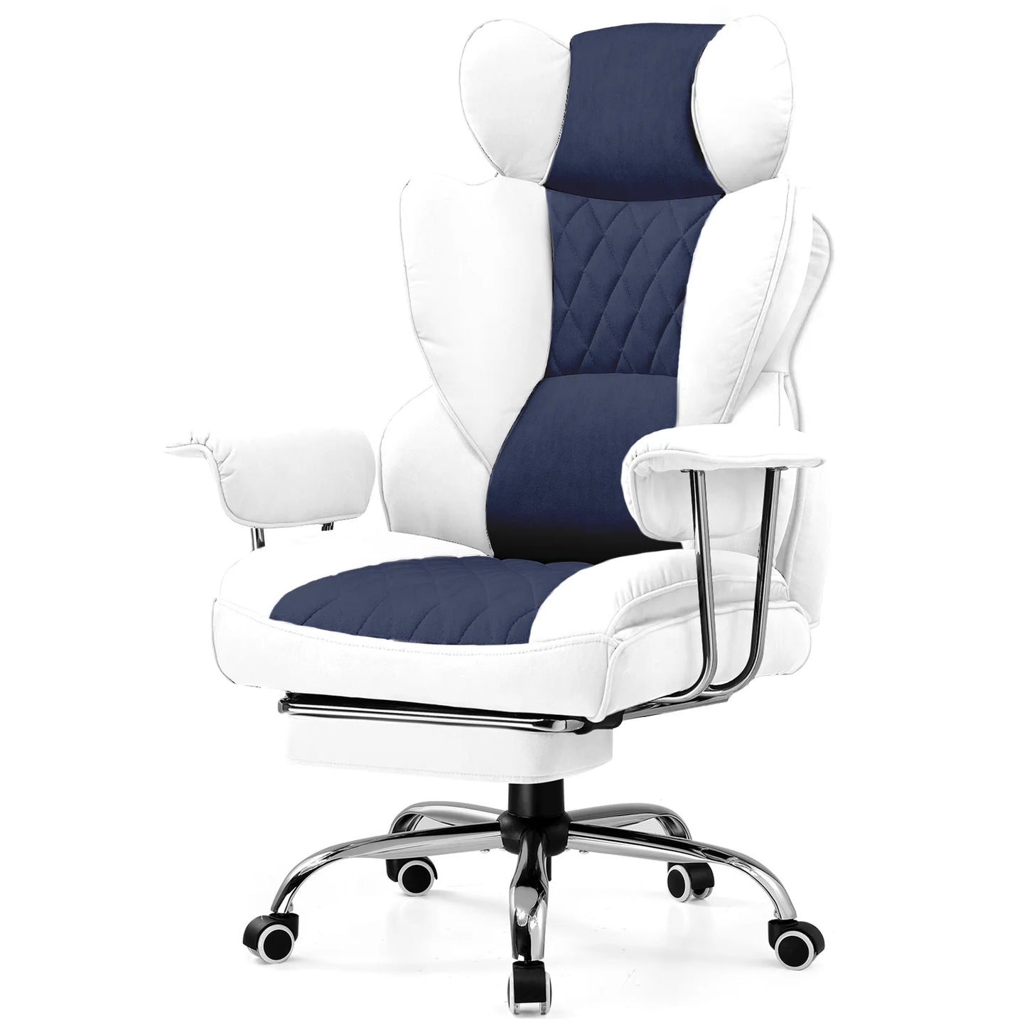 COMHOMA Big And Tall Ergonomic Gaming Chair With Footrest
