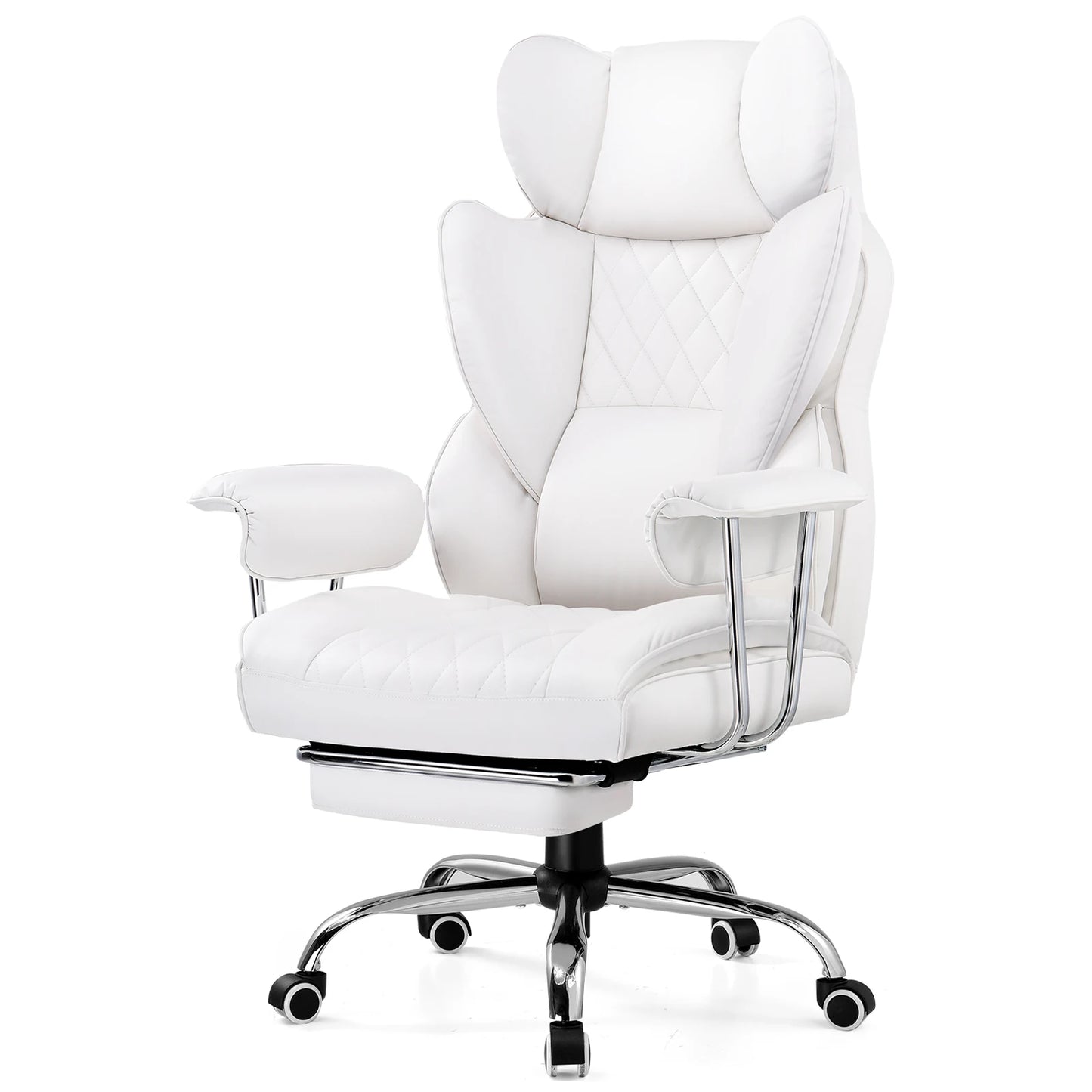 COMHOMA Big And Tall Ergonomic Gaming Chair With Footrest
