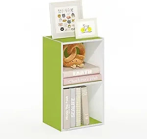 Luder Bookcase 7 Cube Storage Laminated Engineered Wood