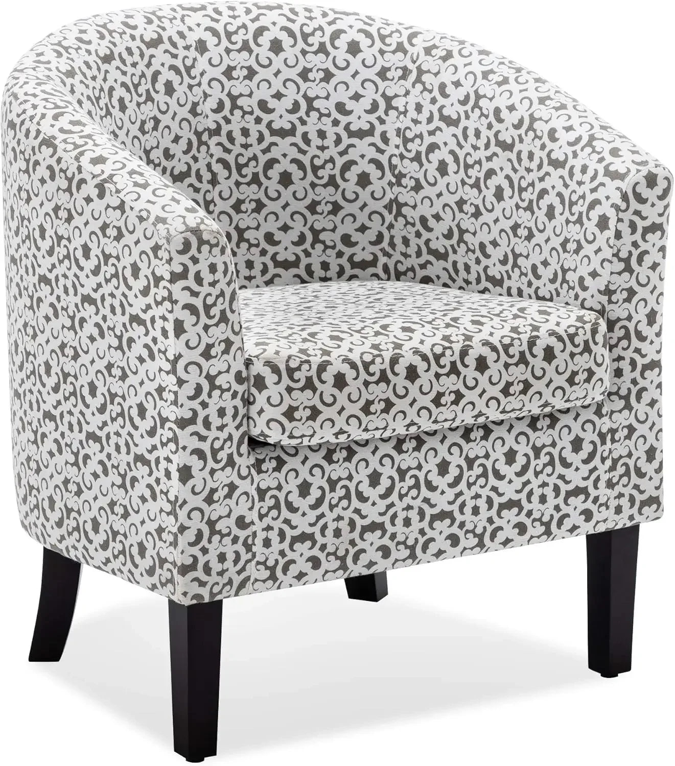 General Barrel Club Tub Accent Chairs For Living Room