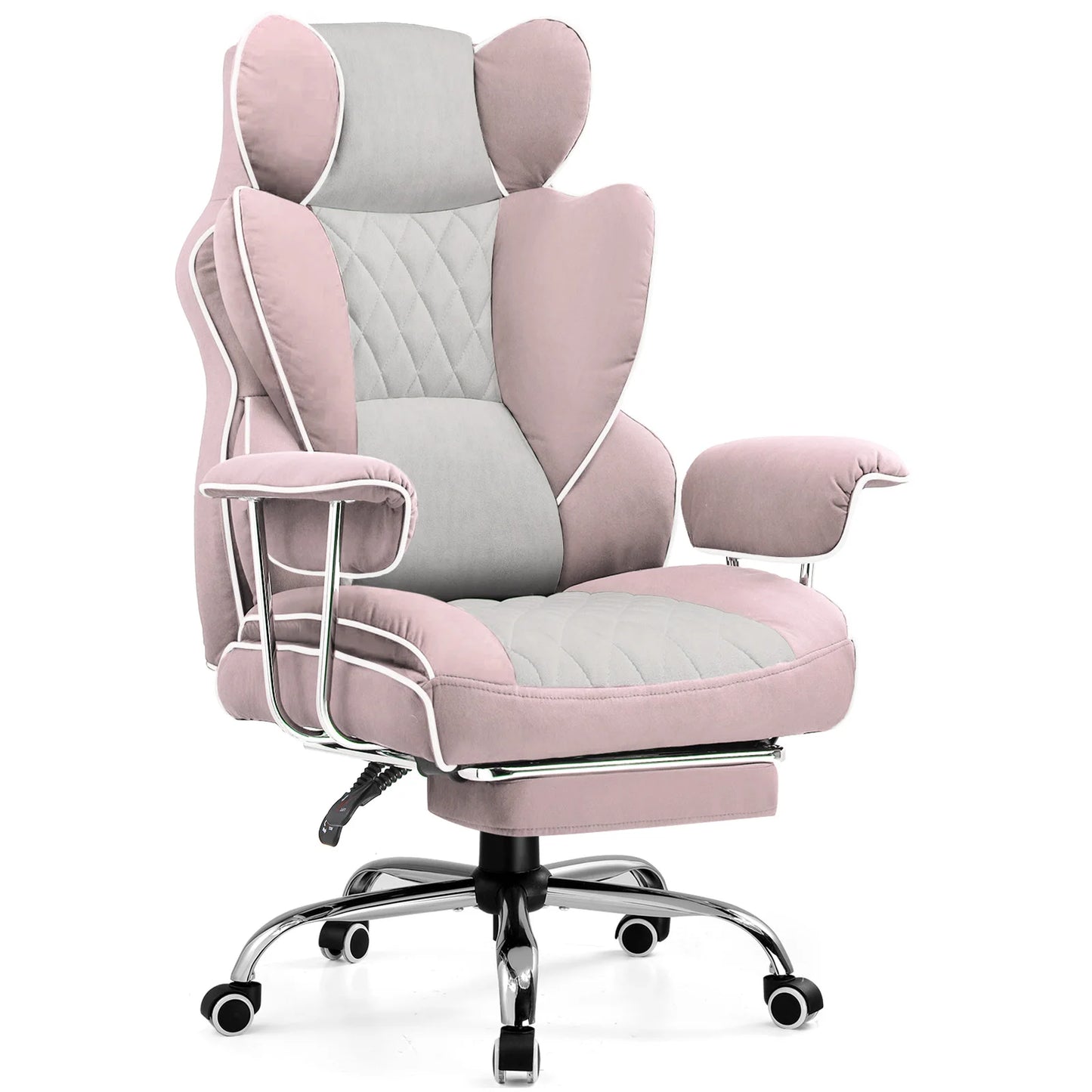 COMHOMA Big And Tall Ergonomic Gaming Chair With Footrest