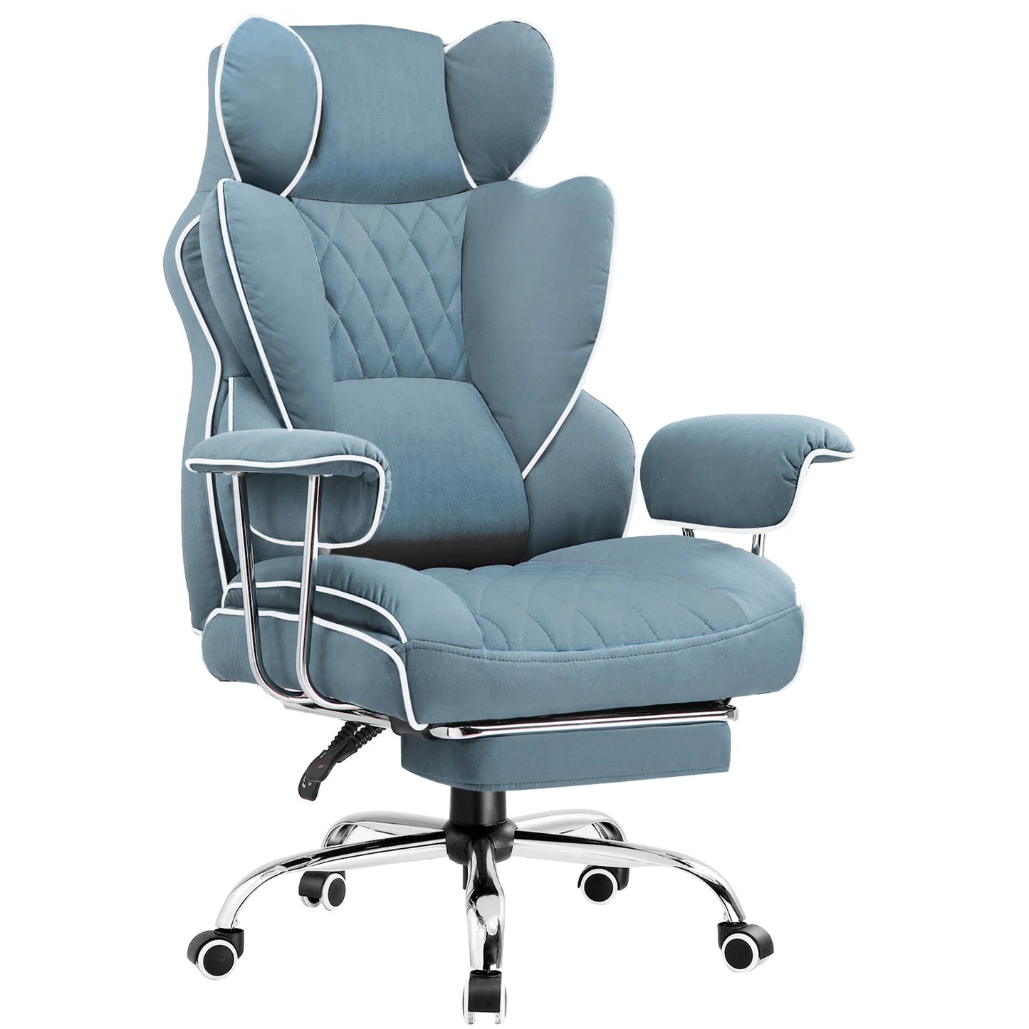 COMHOMA Big And Tall Ergonomic Gaming Chair With Footrest