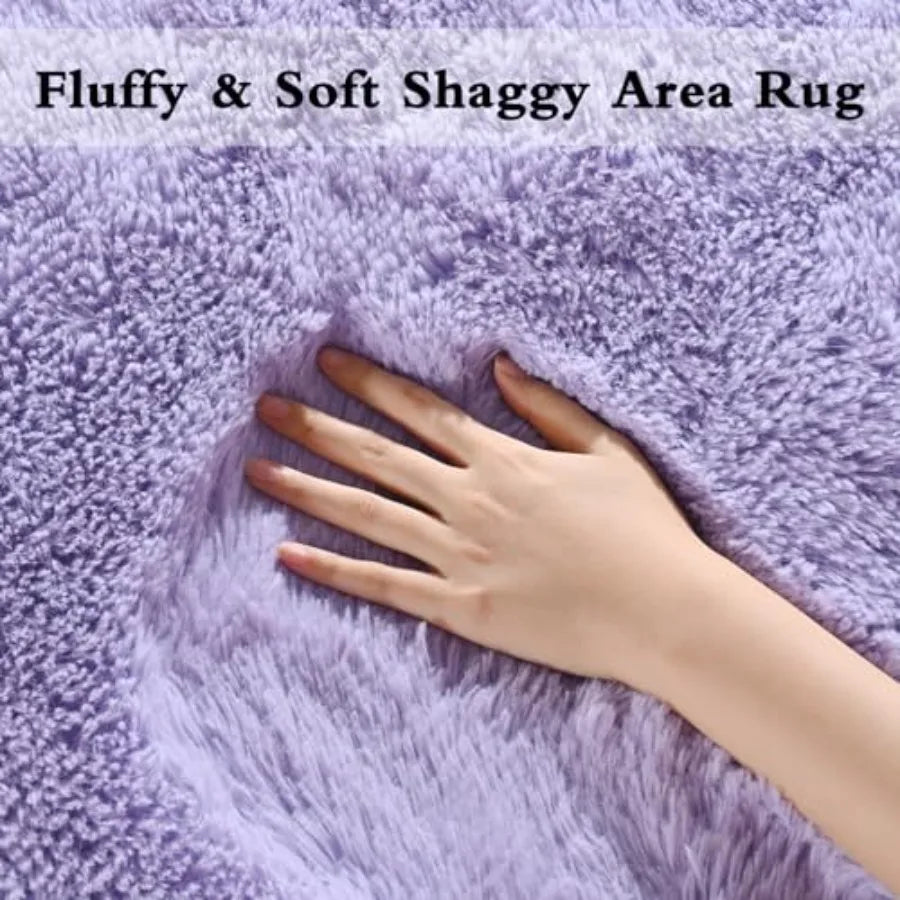 High-concerned Fluffy Plush Shag Rugs for Bedroom and Living Room