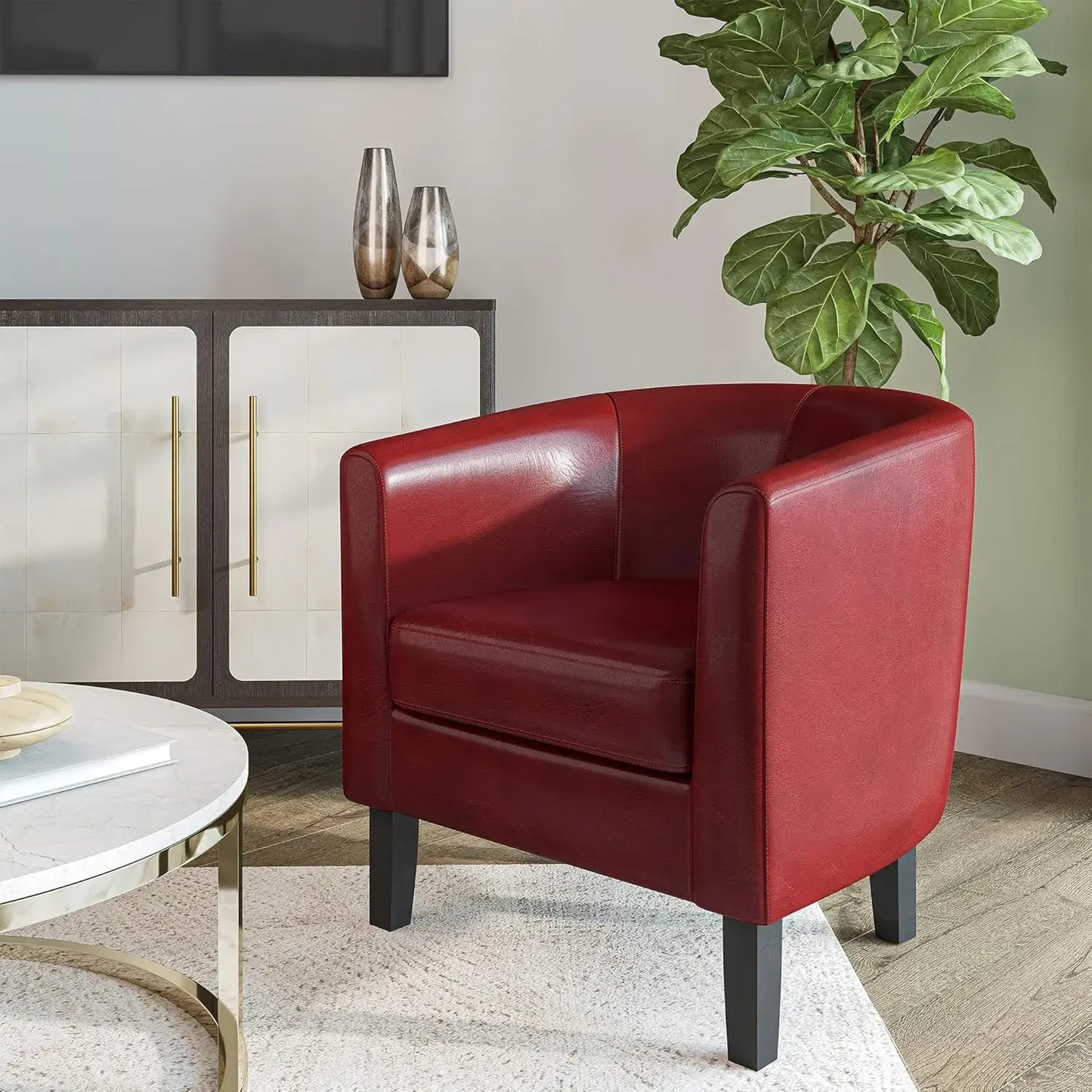 General Barrel Club Tub Accent Chairs For Living Room
