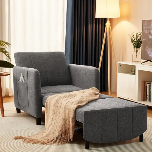 Yanying Sleeper Chair Convertible Sofa Bed 3 In 1 To 4 In 1