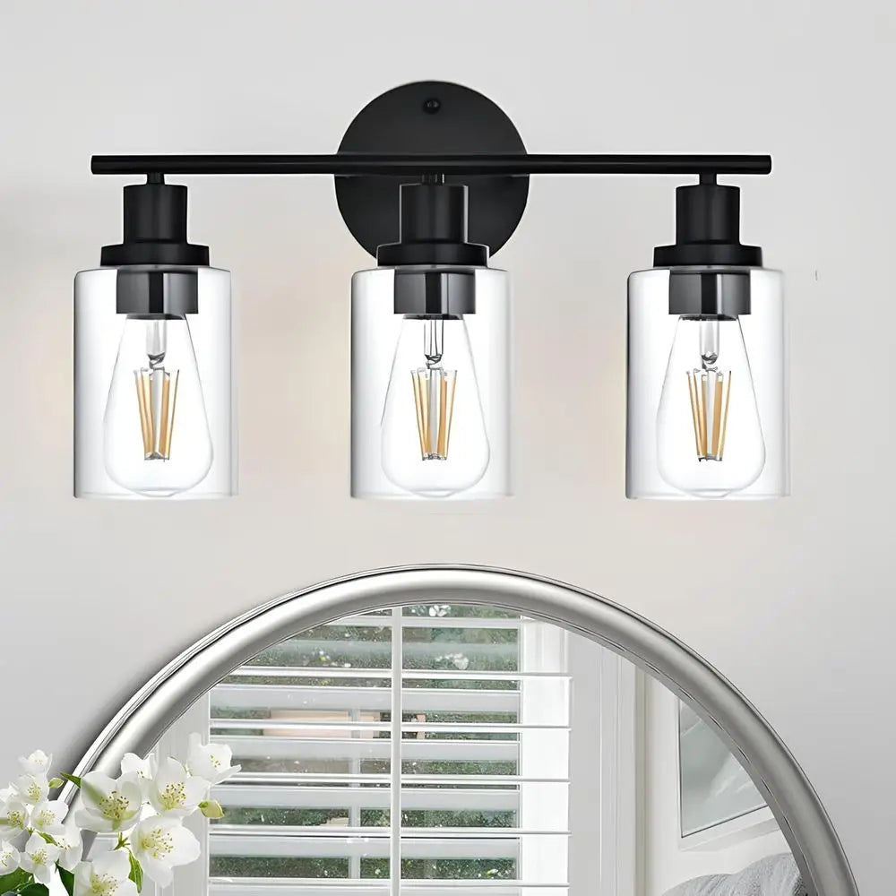 Origin Brushed Nickel Five Light Bathroom Vanity Light