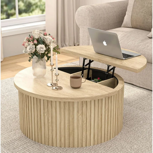 ZUIYU Lift Top Coffee Table With Storage For Living Room
