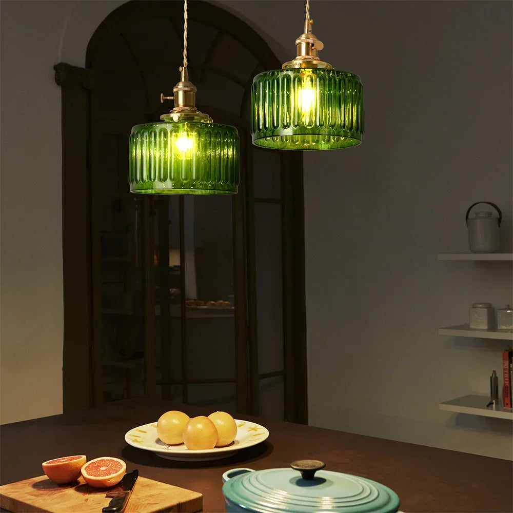 VETRULUSBullb LED Crystal Pendant Light Chandelier Modern