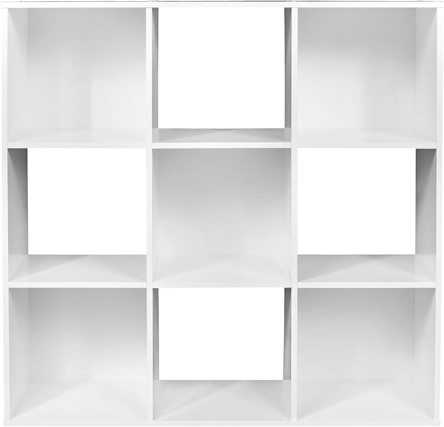 Laminated Wood Reversible Stackable Open Cube Bookcase
