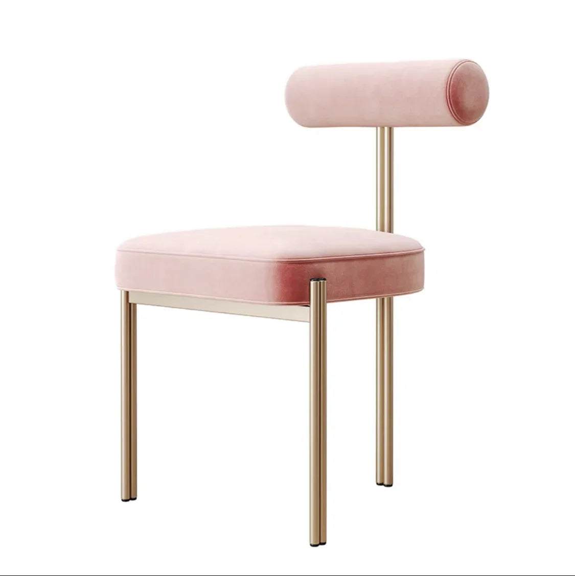 Luxury Modern Fabric Dining Chairs Nordic Home Living Room Furniture