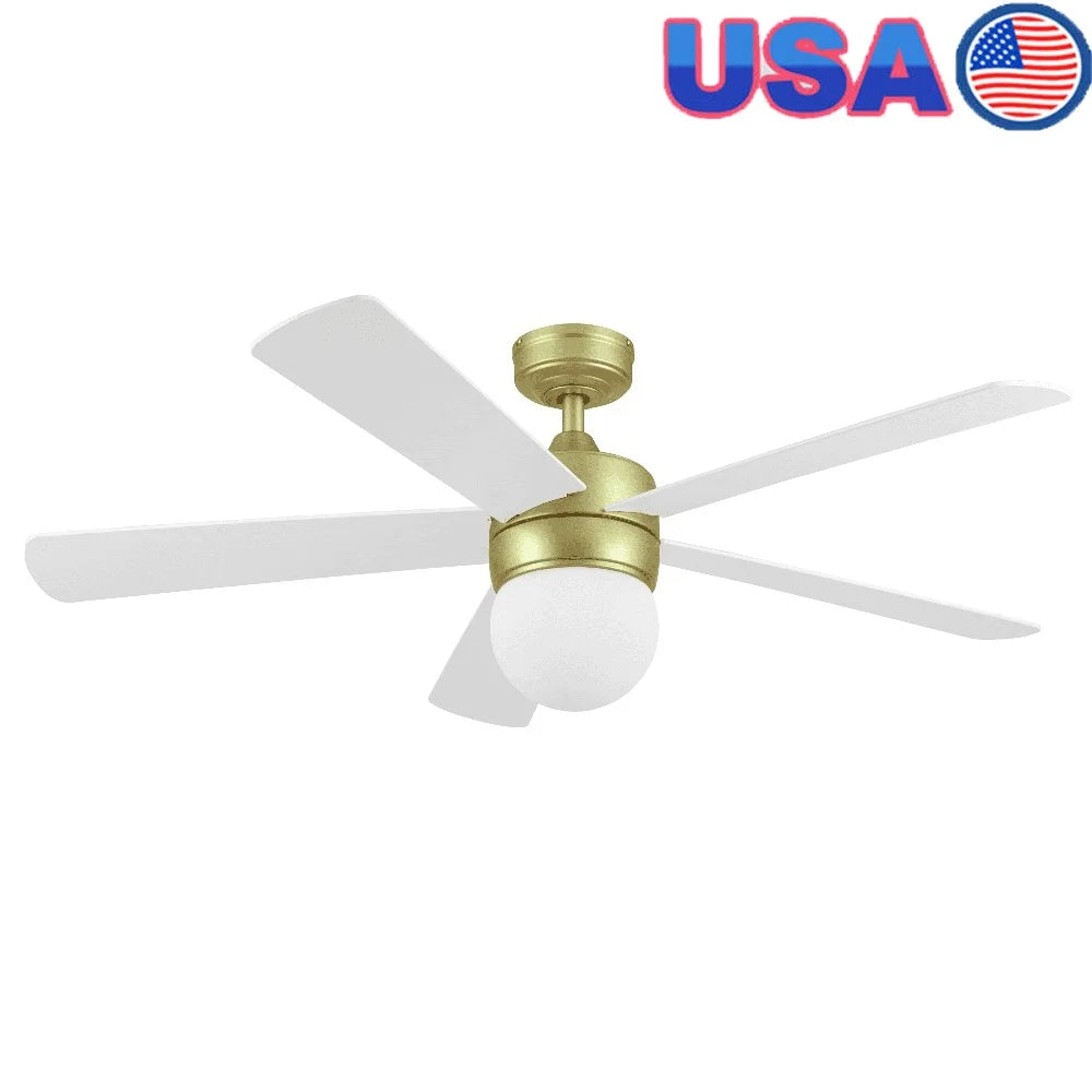 XMSJ Ceiling Fan With Light Remote Control Energy Efficient