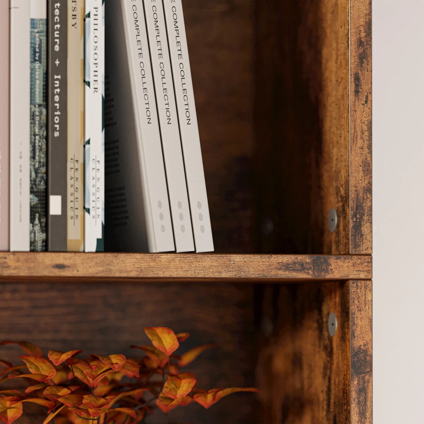 IRONCK Industrial Floor Standing Bookcase Multiple Shelves