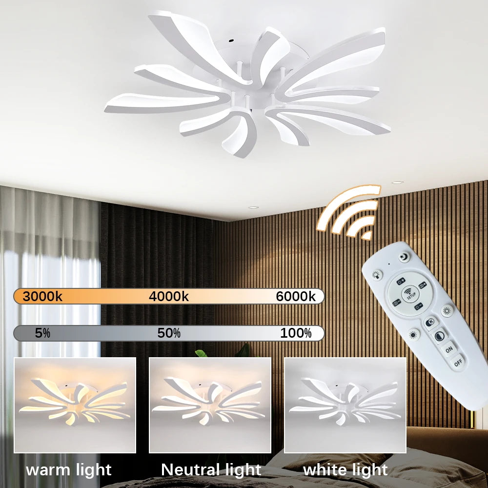 GreeLustr Modern LED Ceiling Pendant Light Chandelier