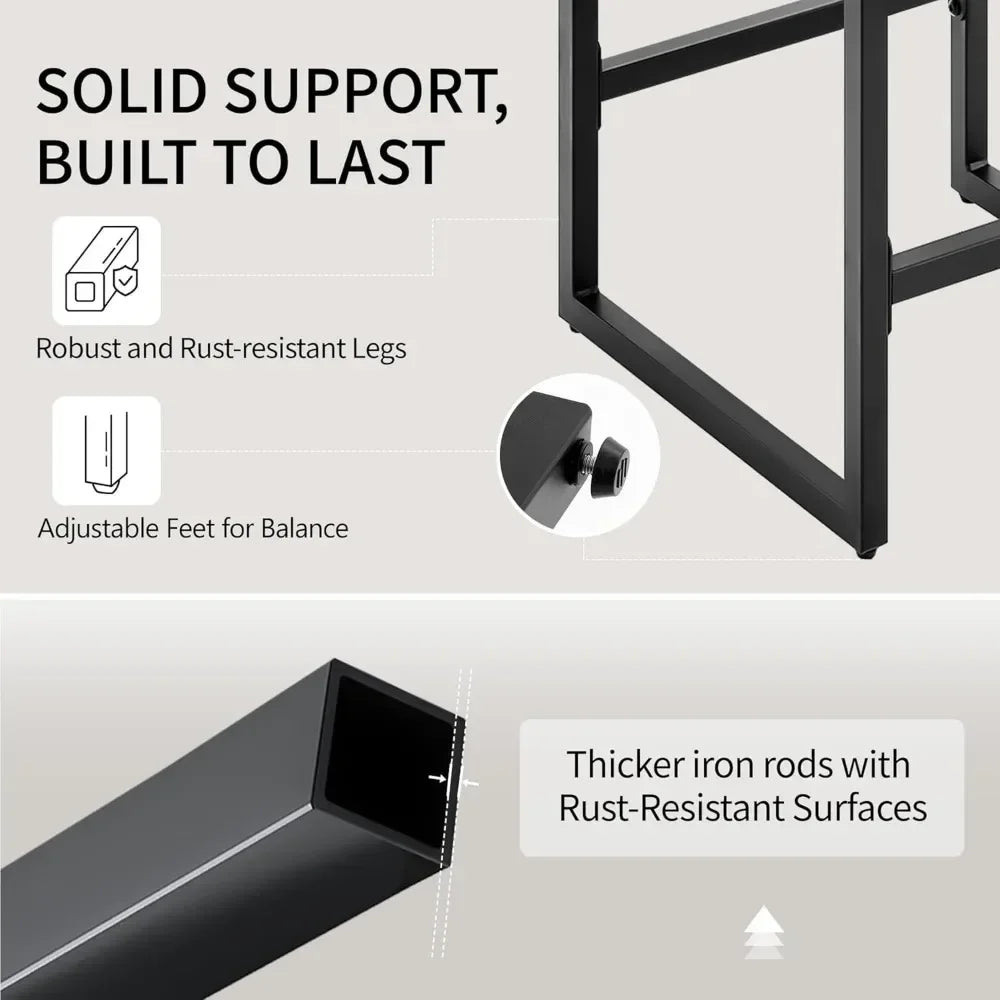 Neet Designs Bar Stools Upholstered Leather Counter Height
