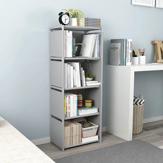 Finishes Modern Bedroom Bookcase Livingroom Multilayer Rack