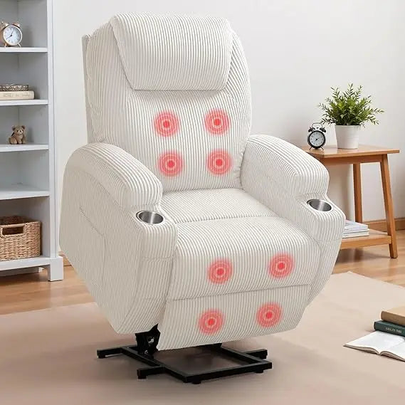 Tangxu Power Lift Massage Recliner Chair With Cup Holders
