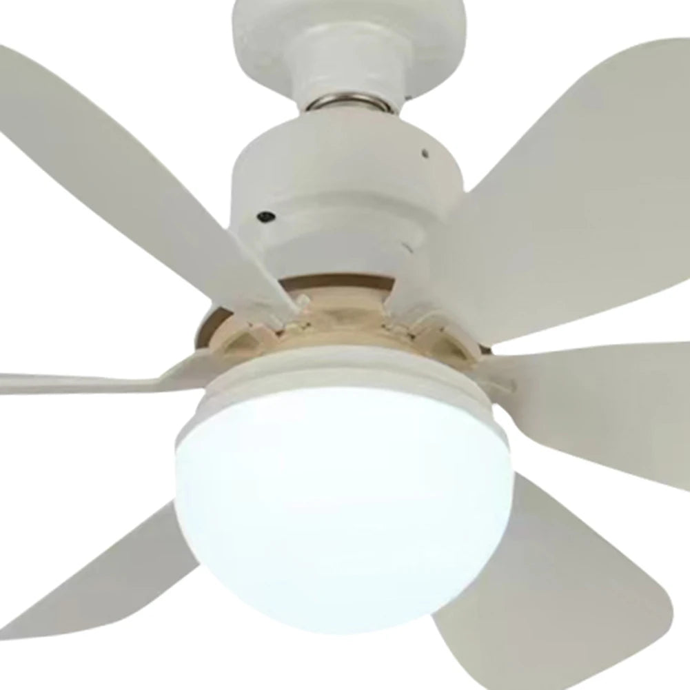 JOCESTYLE Ceiling Fan LED Lamp E27 Base Remote Control