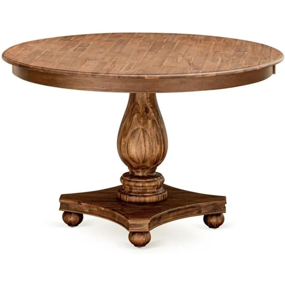 HUANZHUANG Ferris Modern Round Dining Table Pedestal Base