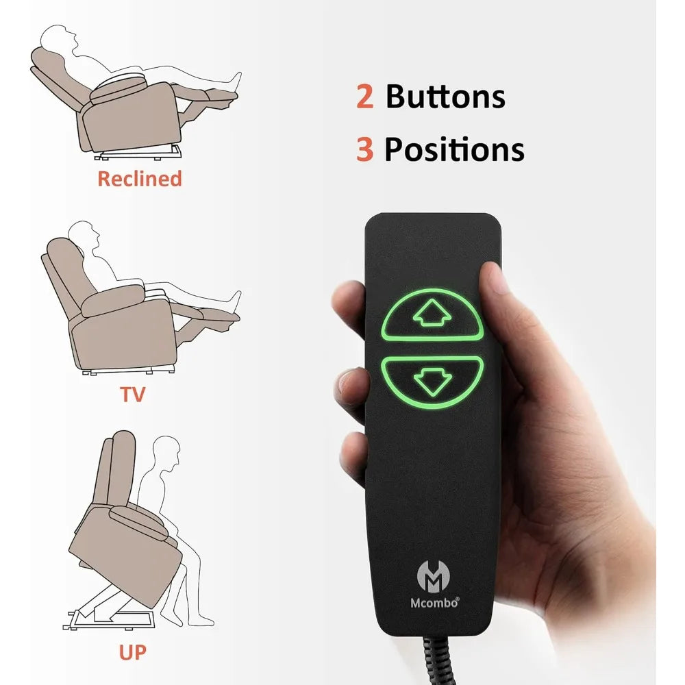 DAFIFY Electric Power Lift Recliner Sofa Massage Heat USB
