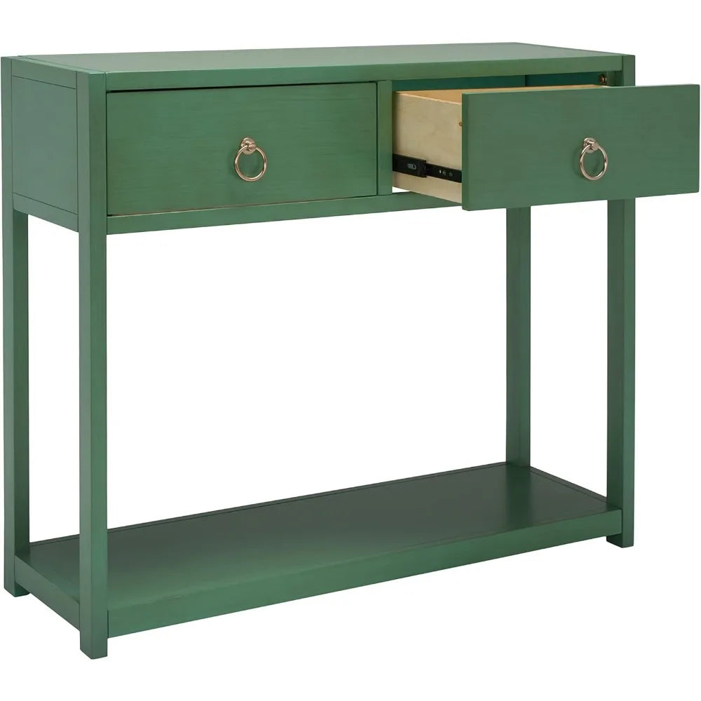 Sadie Modern Console Table With Two Drawers Fully Assembled