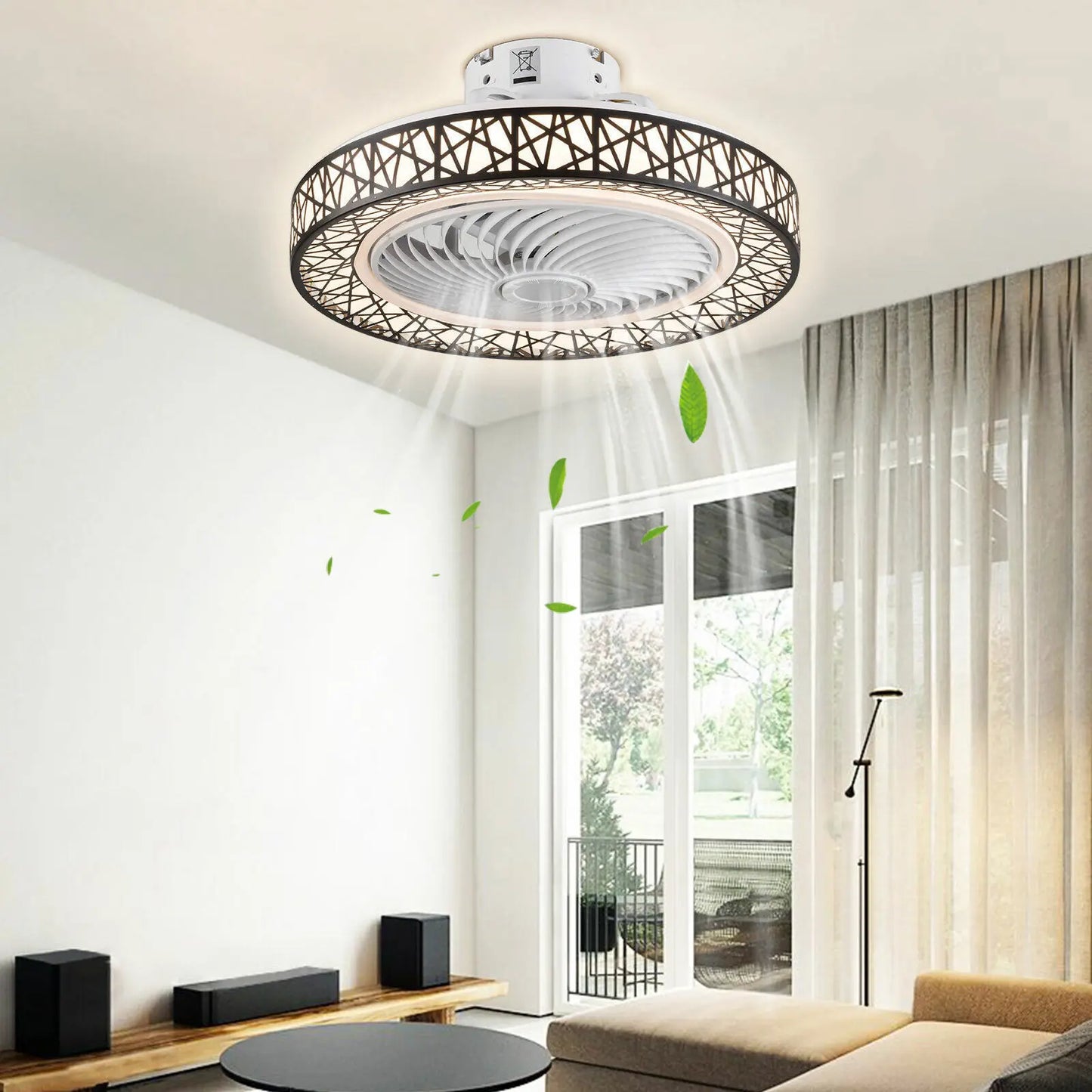 Hign-concerned LED Dimmable Ceiling Fan With Remote