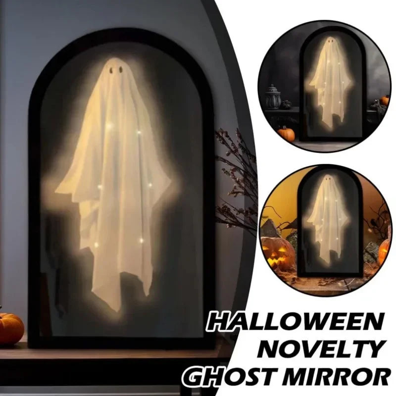 Hign-concerned Halloween Holographic Ghost Mirror Light