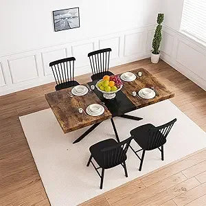 Dafify Round Dining Table Set For Four With Storage
