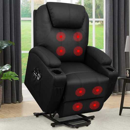 Tangxu Power Lift Massage Recliner Chair With Cup Holders