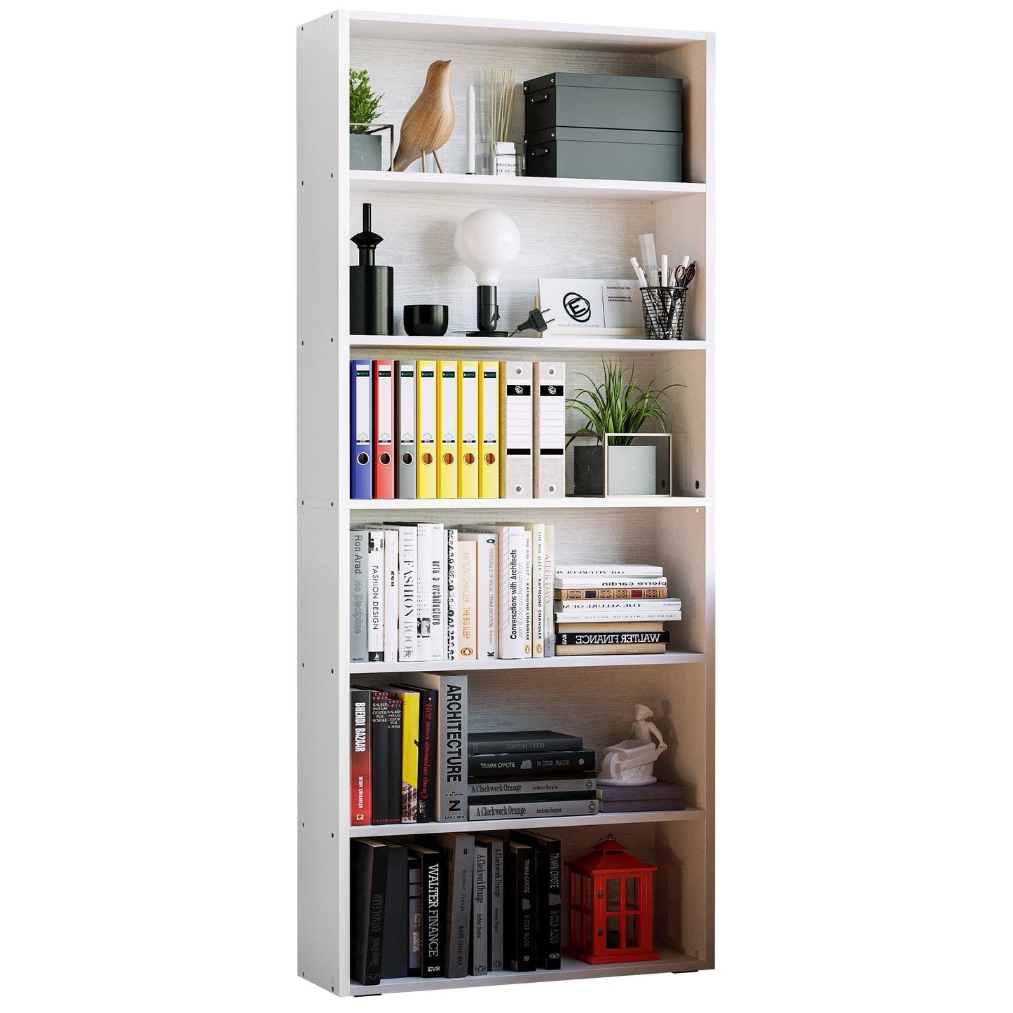 IRONCK Industrial Floor Standing Bookcase Multiple Shelves