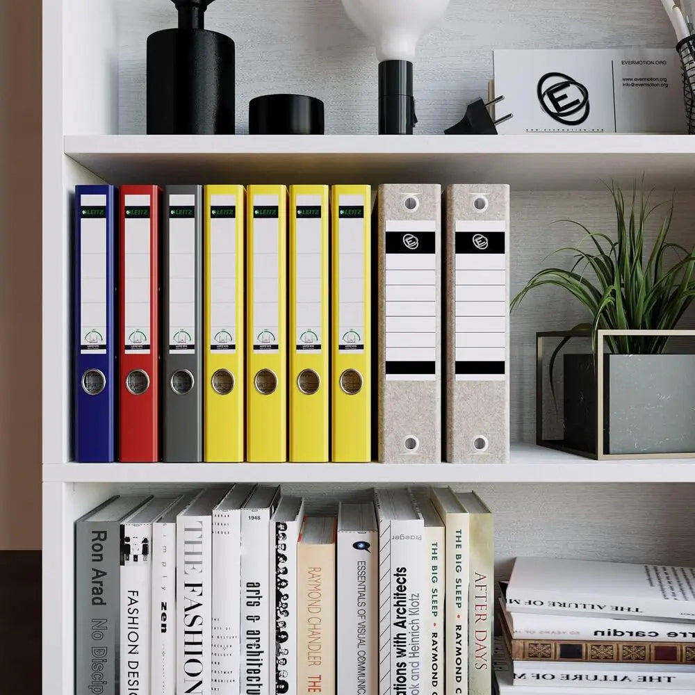IRONCK Bookshelves Set Of Two Floor Standing Shelves