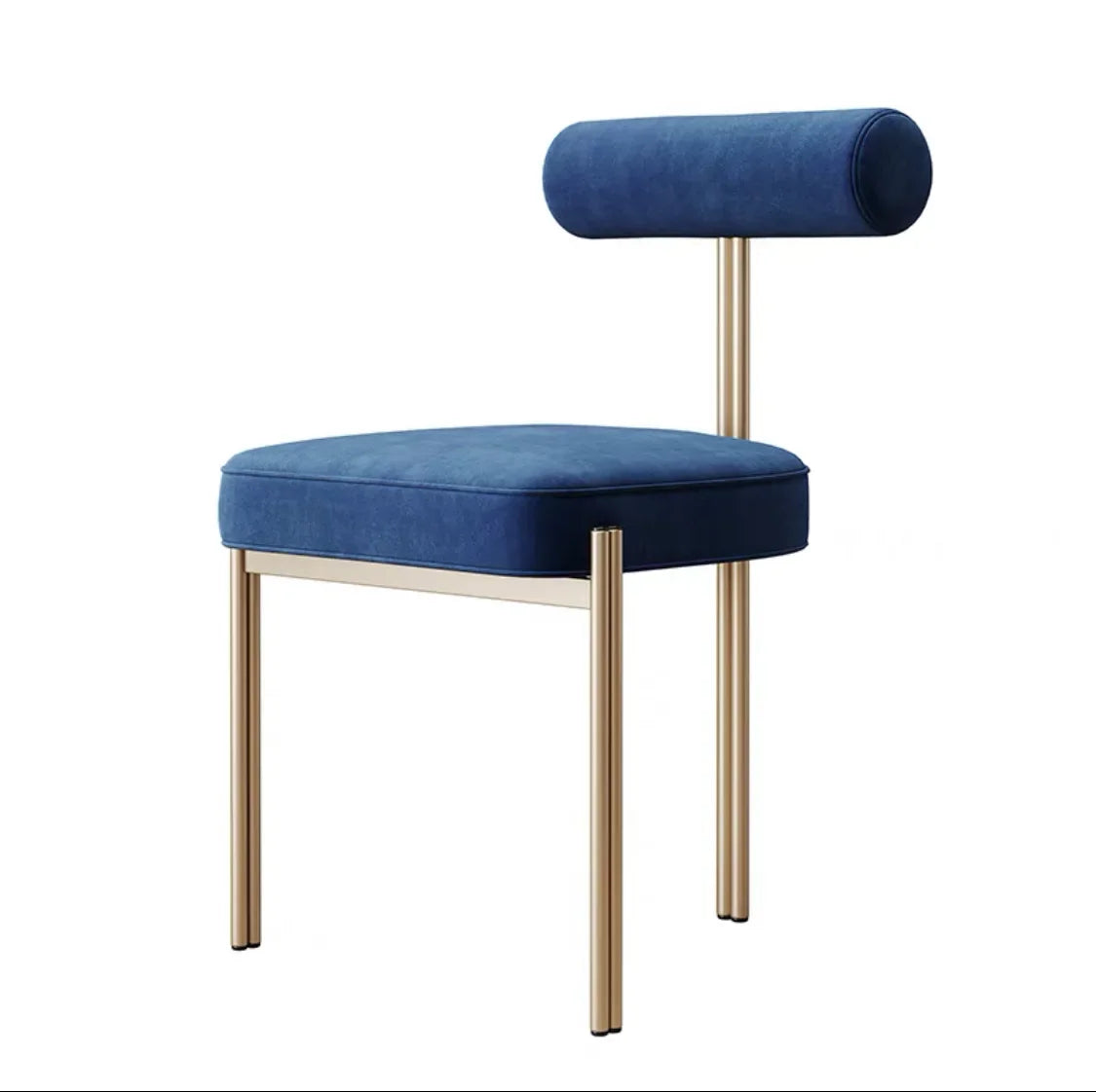 Luxury Modern Fabric Dining Chairs Nordic Home Living Room Furniture