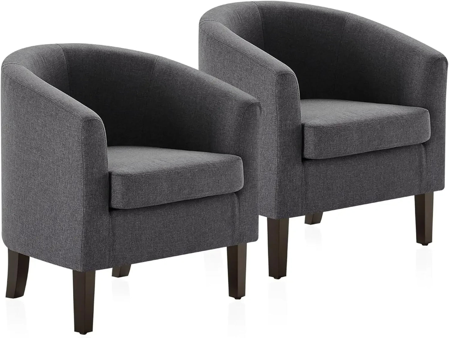 General Barrel Club Tub Accent Chairs For Living Room