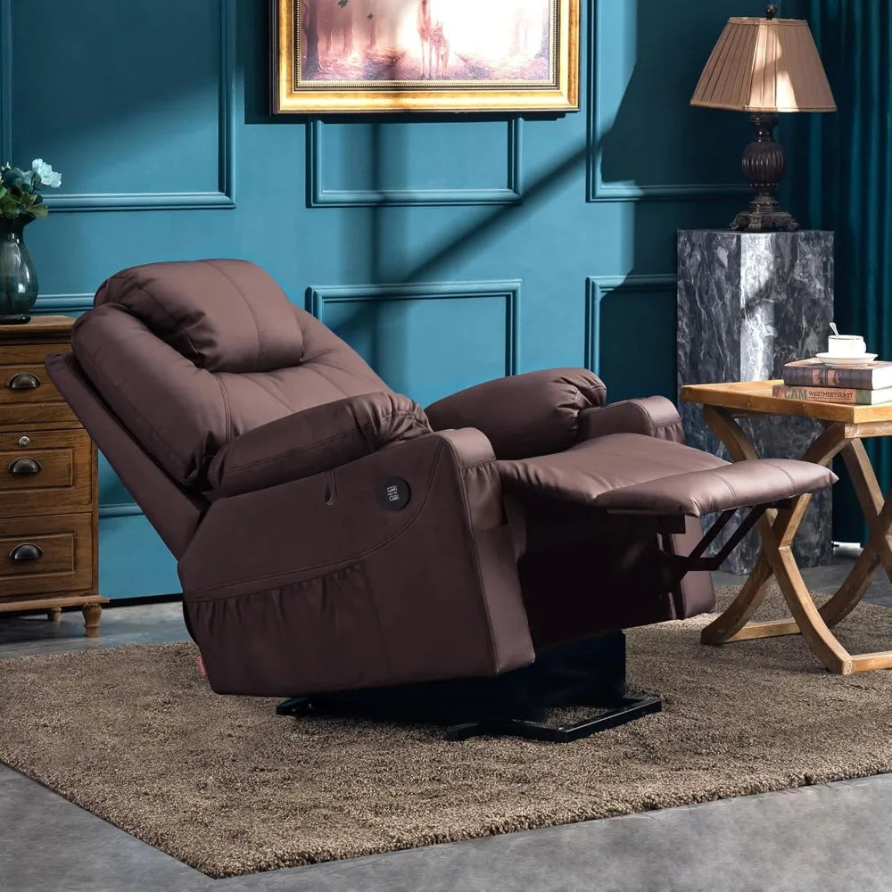 DAFIFY Electric Power Lift Recliner Sofa Massage Heat USB