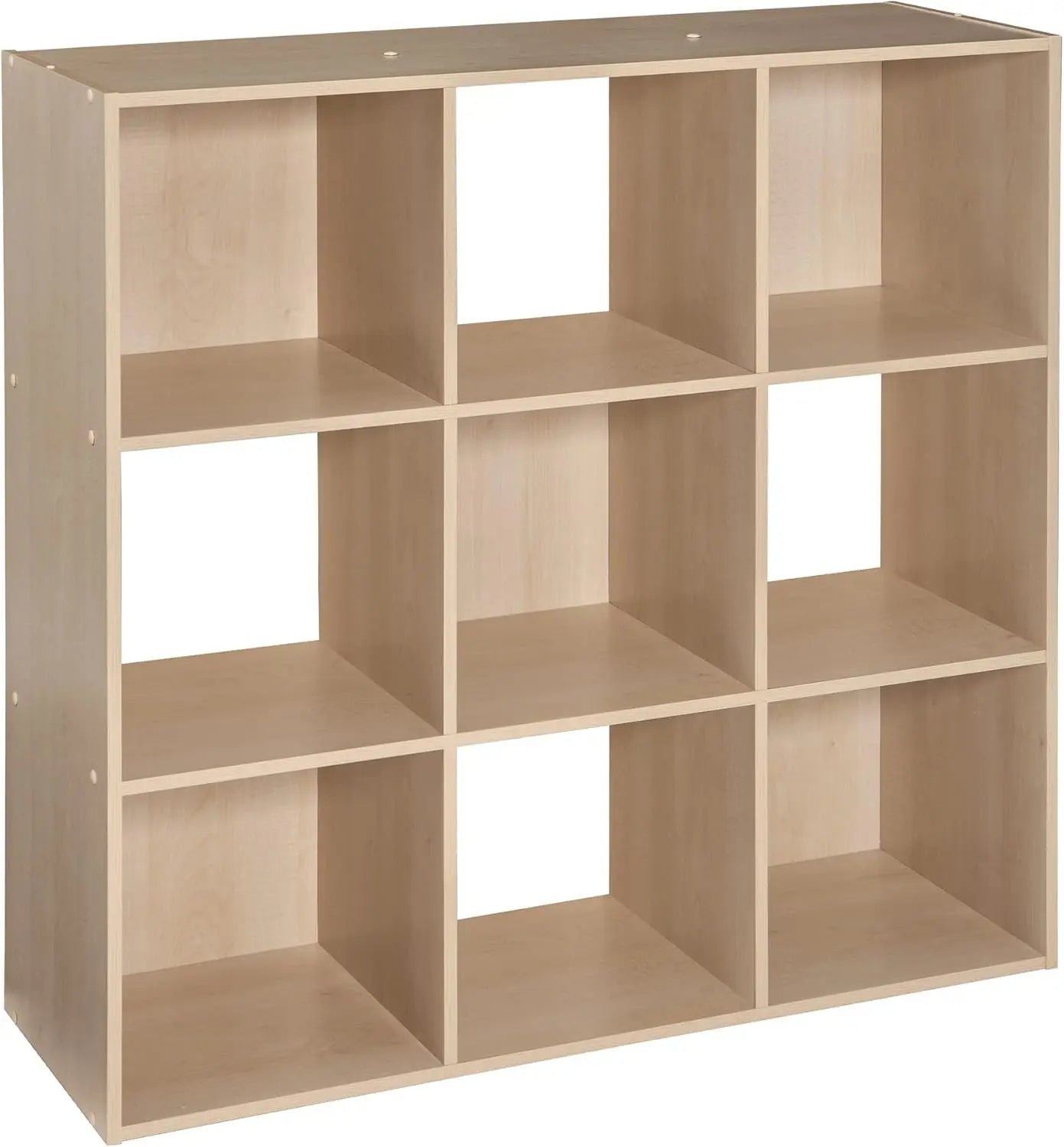 Laminated Wood Reversible Stackable Open Cube Bookcase