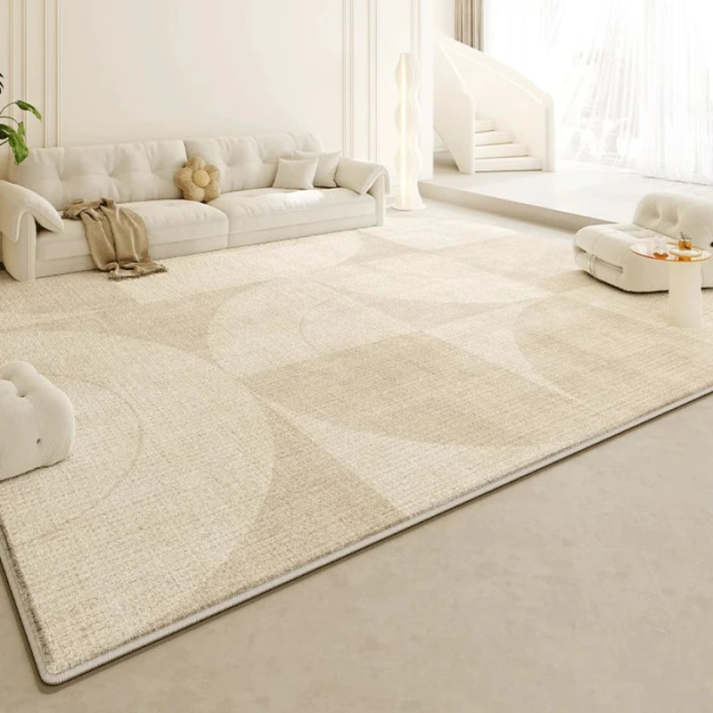 NONED Plush Wilton Area Rug For Living Room Soft Comfort