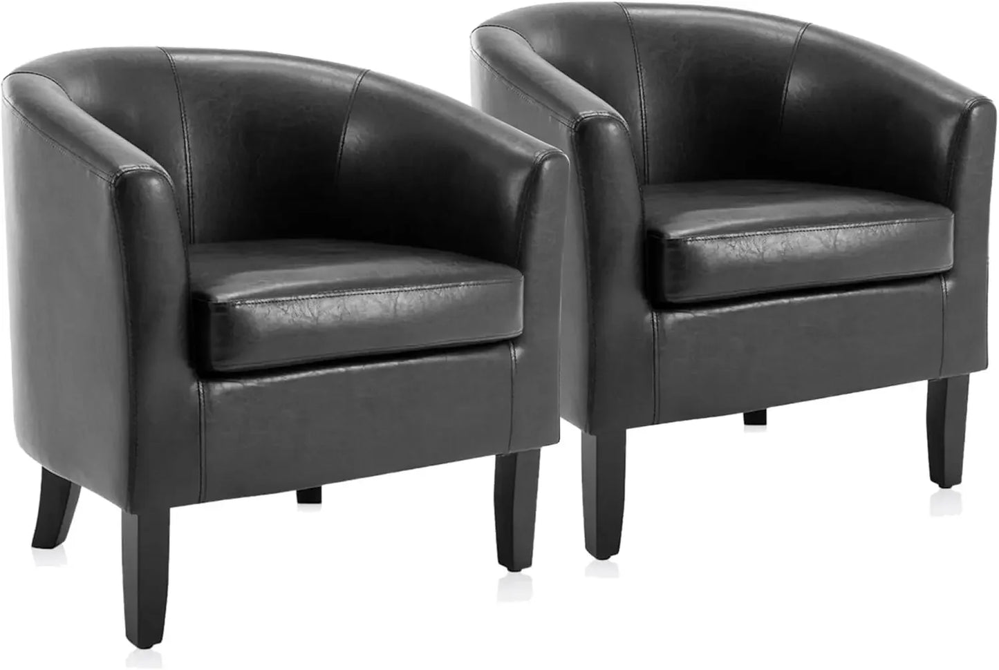 General Barrel Club Tub Accent Chairs For Living Room
