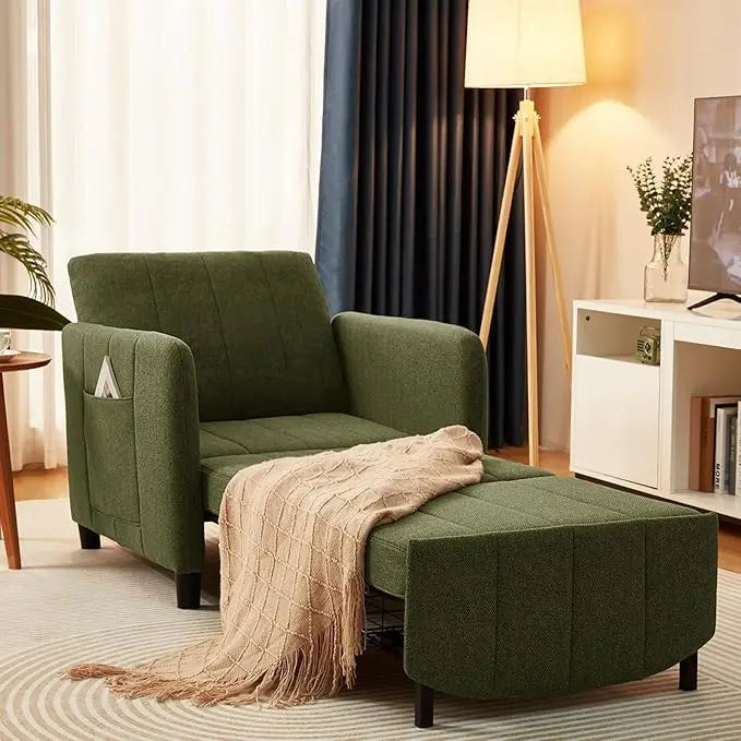 Yanying Sleeper Chair Convertible Sofa Bed 3 In 1 To 4 In 1