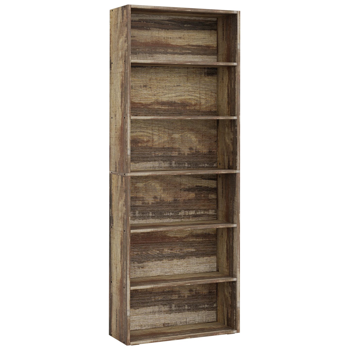 IRONCK Industrial Floor Standing Bookcase Multiple Shelves
