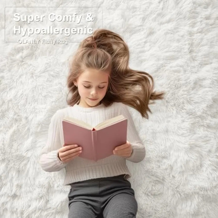 High-concerned Fleece Area Rug for Living Room Bedroom