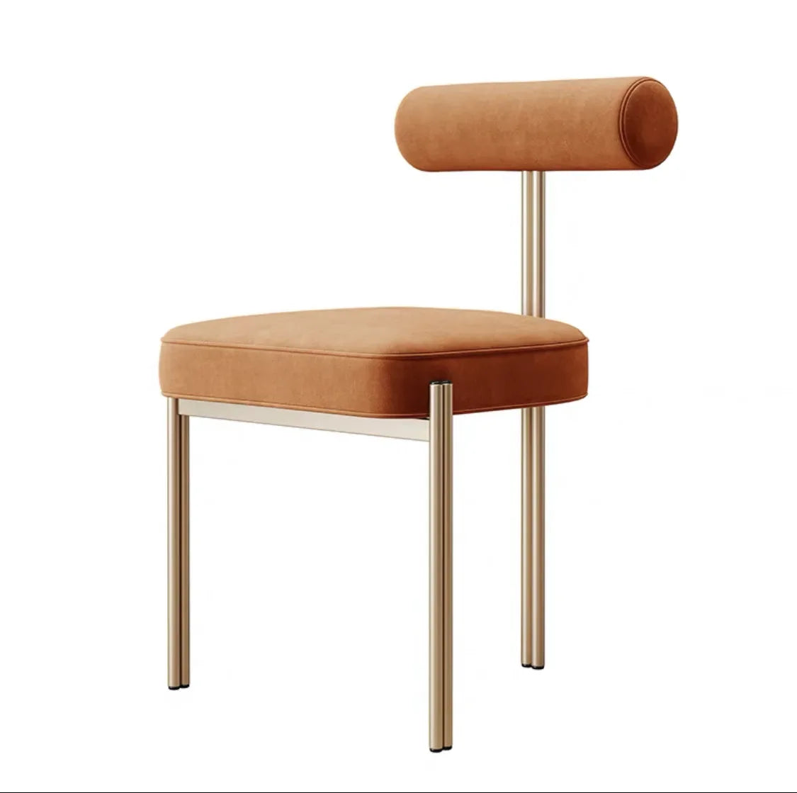 Luxury Modern Fabric Dining Chairs Nordic Home Living Room Furniture