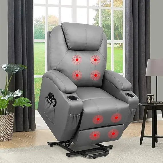 Tangxu Power Lift Massage Recliner Chair With Cup Holders