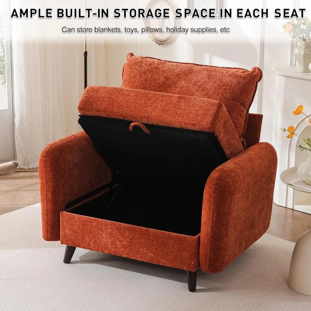 Dafify Oversized Accent Chair With Storage For Living Room