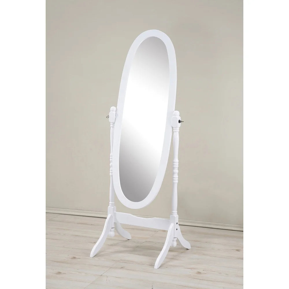 DUTRIEUX Antique Style Cheval Freestanding Tilting Oval Full Length Mirror