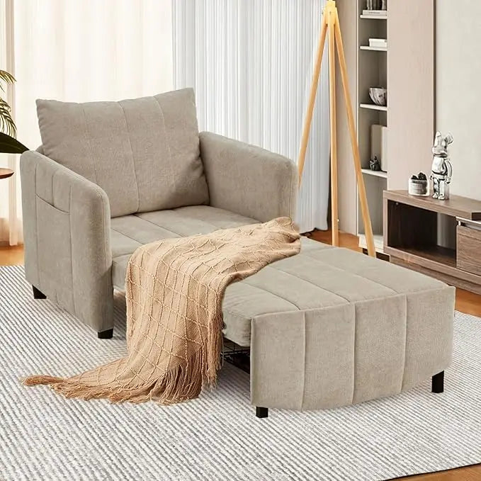Yanying Sleeper Chair Convertible Sofa Bed 3 In 1 To 4 In 1