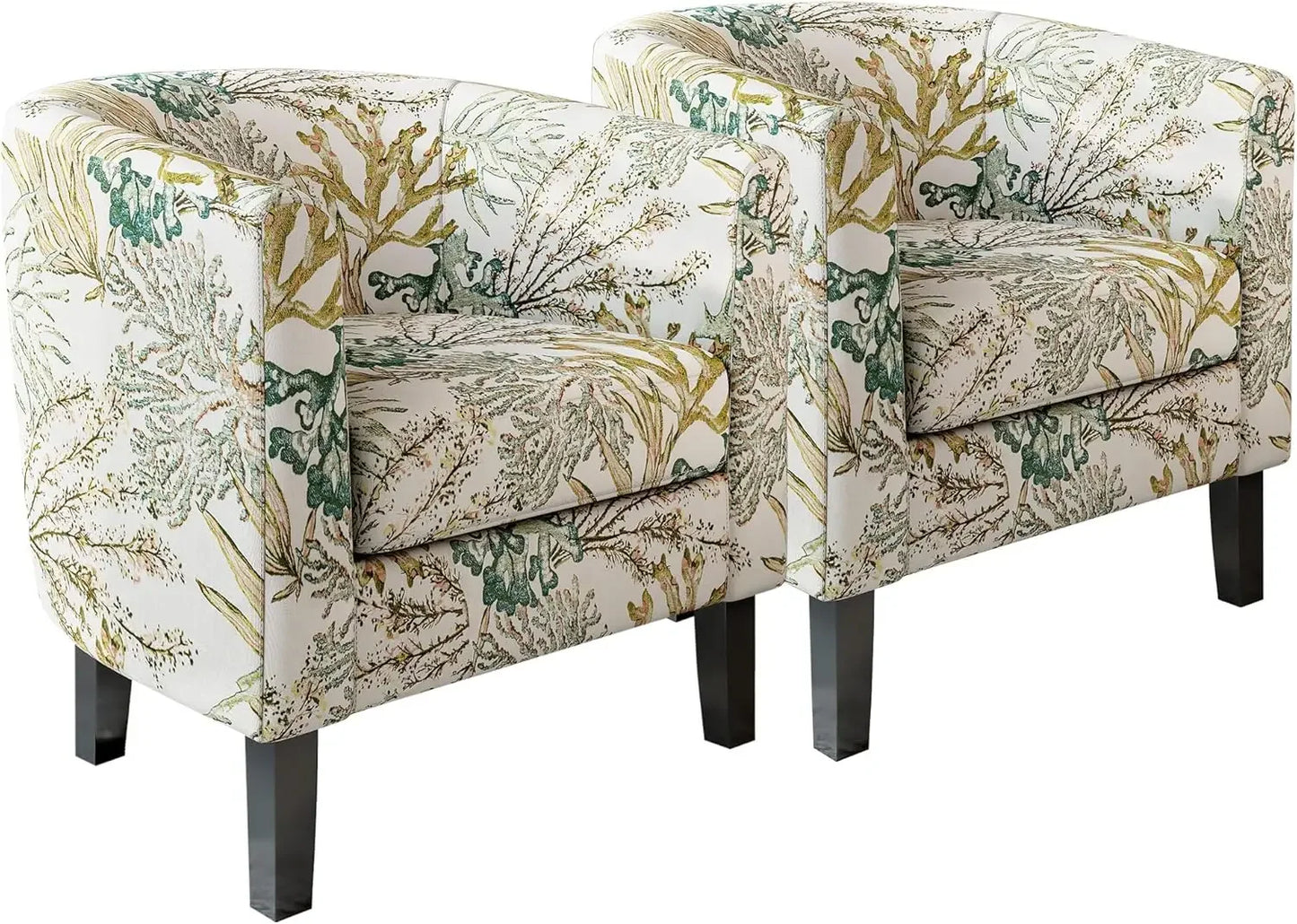 General Barrel Club Tub Accent Chairs For Living Room