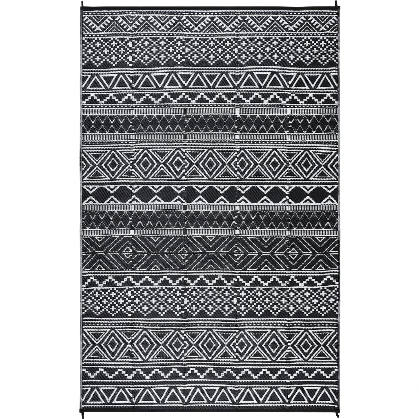 Studyset Outdoor Boho Patio Rug Waterproof And Reversible