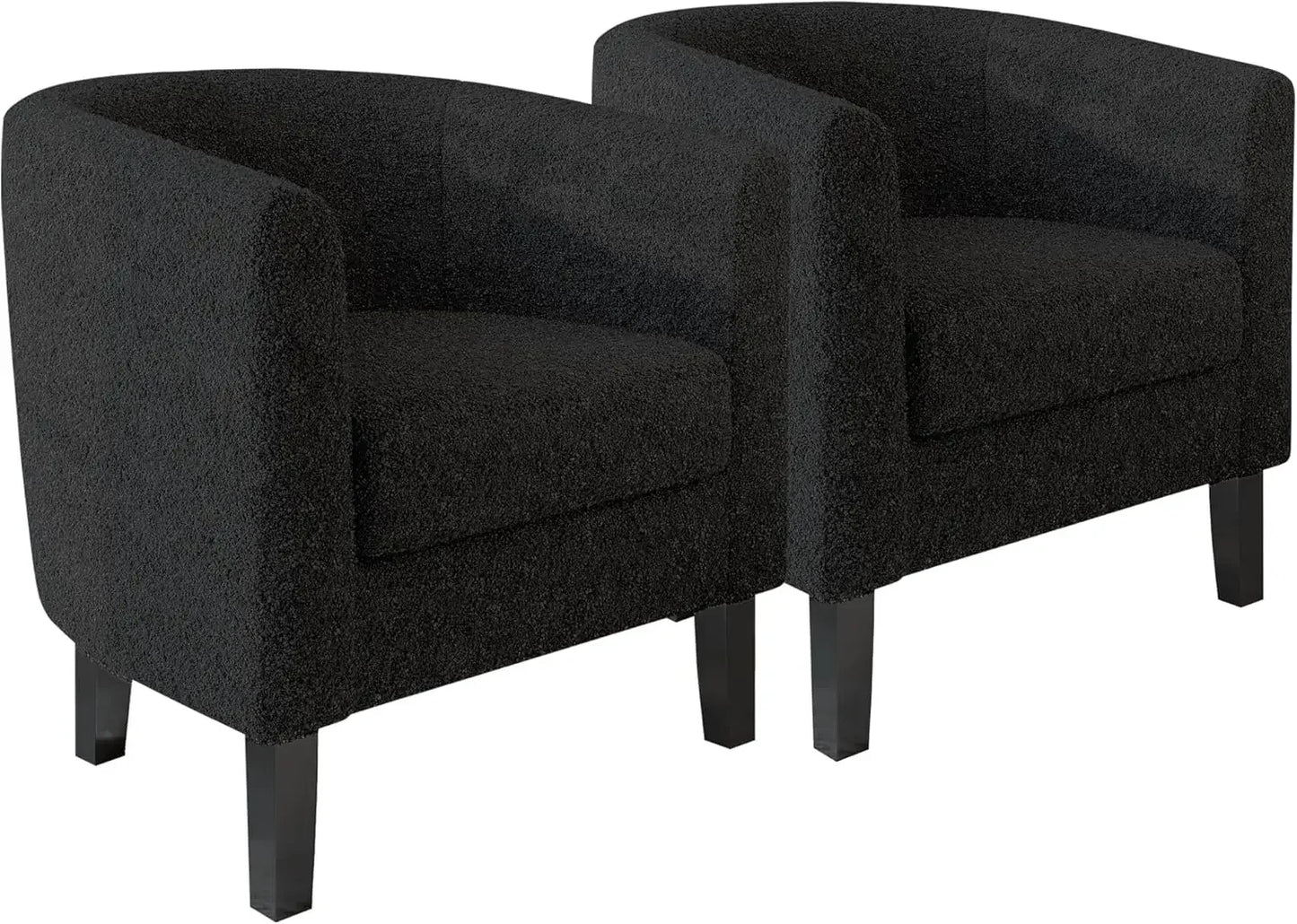 General Barrel Club Tub Accent Chairs For Living Room