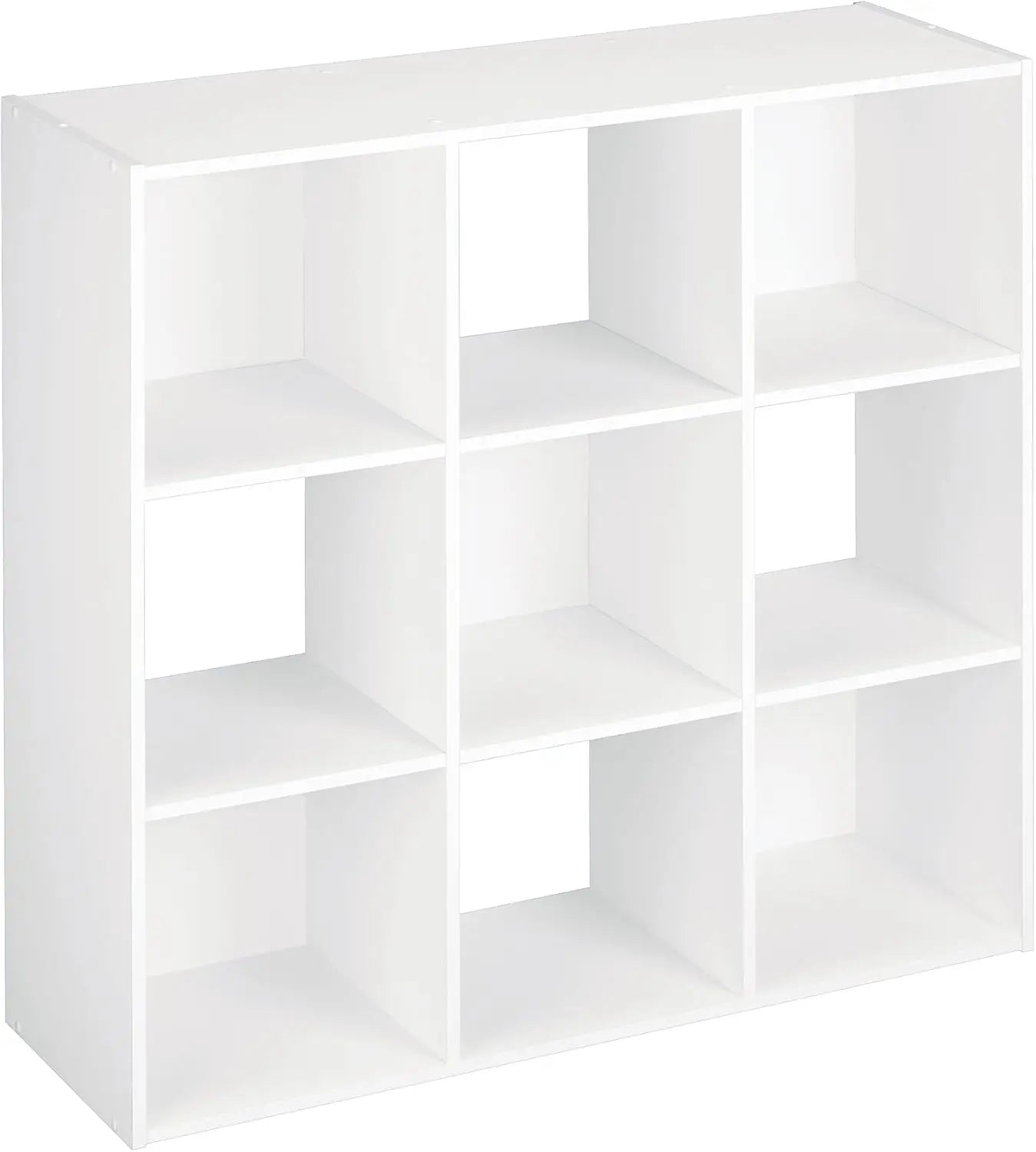 Laminated Wood Reversible Stackable Open Cube Bookcase
