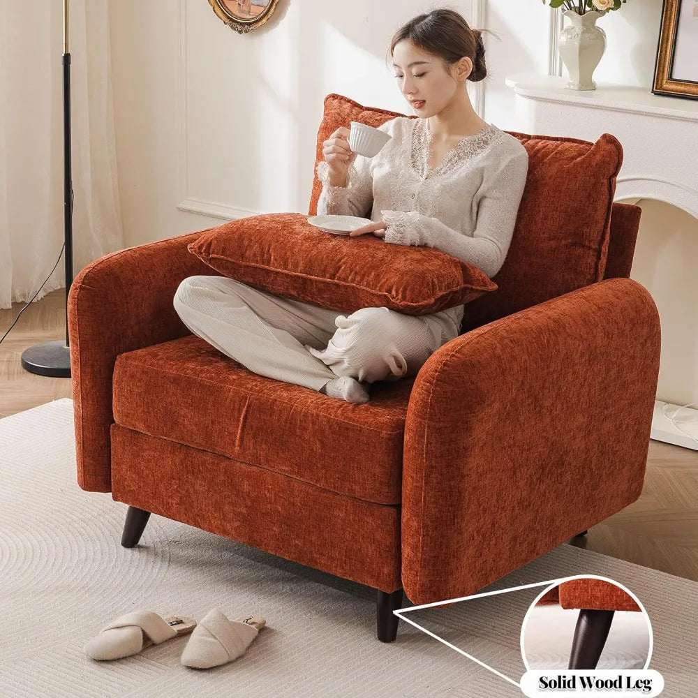Dafify Oversized Accent Chair With Storage For Living Room