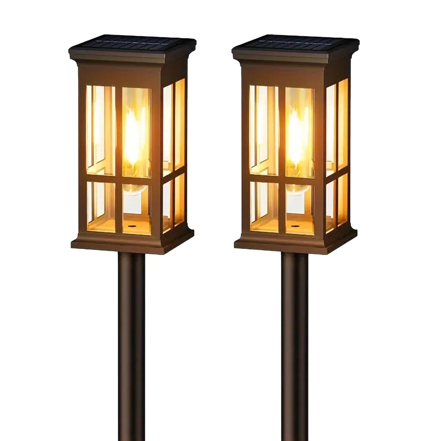 KPSTEK Solar Pathway Lights 2 6 8 Pack Bright Patio